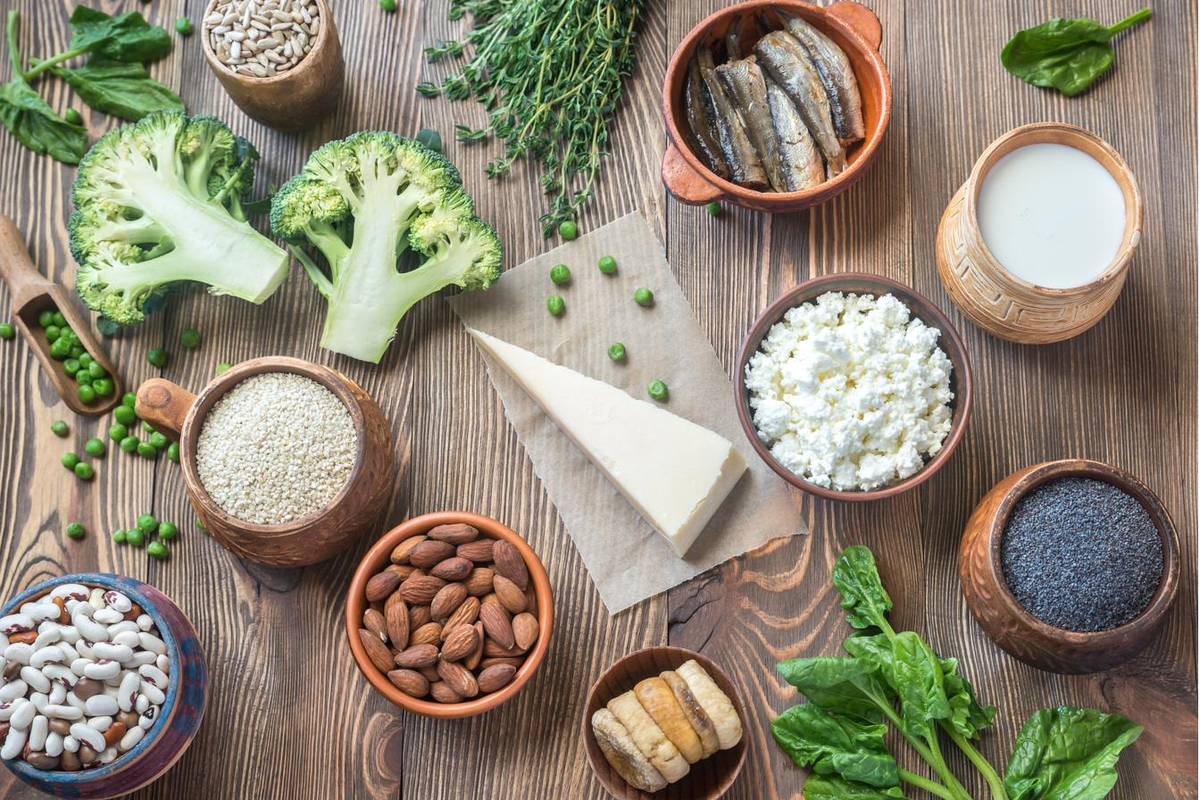 Calcium-rich foods and bone health during menopause — nutrition support in Boca Raton